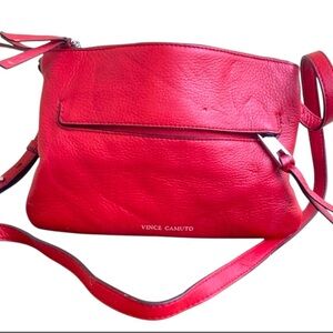 Vince Camuto GALLY Crossbody Bag Pebbled Leather